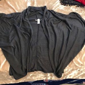 Charcoal cardigan